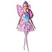Produktbild Barbie GJJ99 - Dreamtopia Feen-Puppe, ca. 30 cm groß, mit einem Juwelen-Outfit in Pink und Blau, pinken Haaren und Flügeln, Spielzeug Geschenk für Kinder ab 3 Jahren