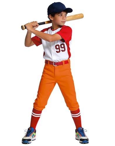 Image of MIVEI 2T 3T 4T 5T to 16Years Toddler Baseball Pants Youth Boys Tball Pants