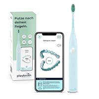Playbrush Smart One, Spazzolino Elettrico Sonico, App Intelligente per l'Igiene Orale, Controllo...