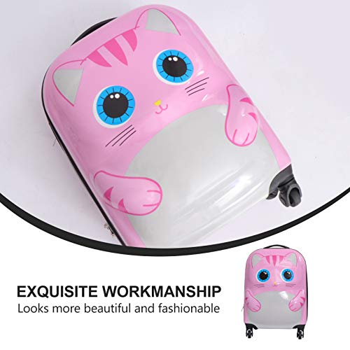 ABOOFAN Legering Rolling Schooltas Geel Kinderen Koffer Trolley Rolling School Rugzak Rolling Boek Tas Met Wielen Carry… - Afbeelding 6