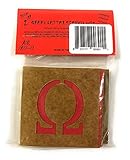 Montsho Publishers Reusable Greek Letter Stencils, (2 Inch)