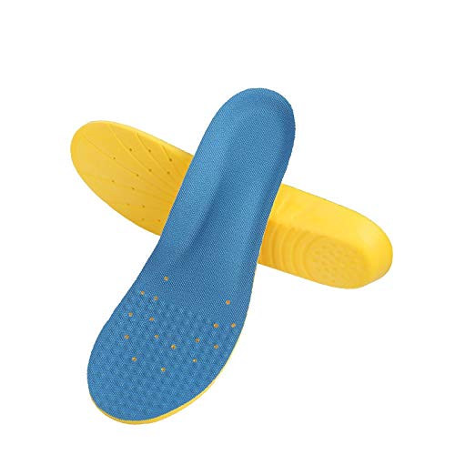 Skudgear 2 count (1 pair) (Mesh Dark Blue) - Sizes 6 to 9 Pieces Shoe Orthotic Insoles | Memory Foam Insoles | Excellent Shock Absorption and Cushioning | Insoles For Everyday Use | For Men And Women (B07HWZHGVB) Amazon Price History, Amazon Price Tracker