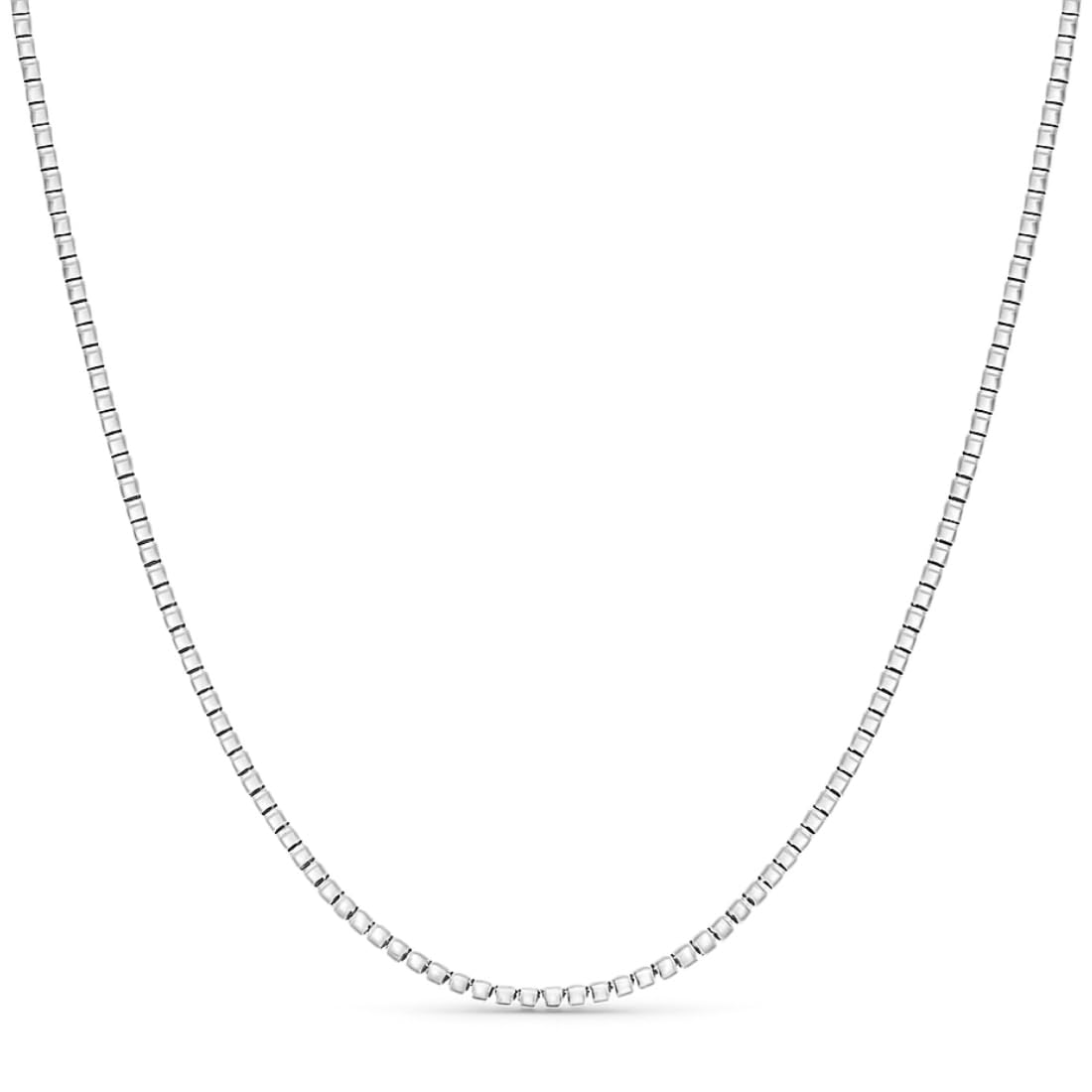 zavya 925 Sterling Silver Rhodium 24-Inch Box Chain for Women | Gift for Women and Girls | With Certificate of Authenticity and 925 Hallmark|Mother's Day-picture-20