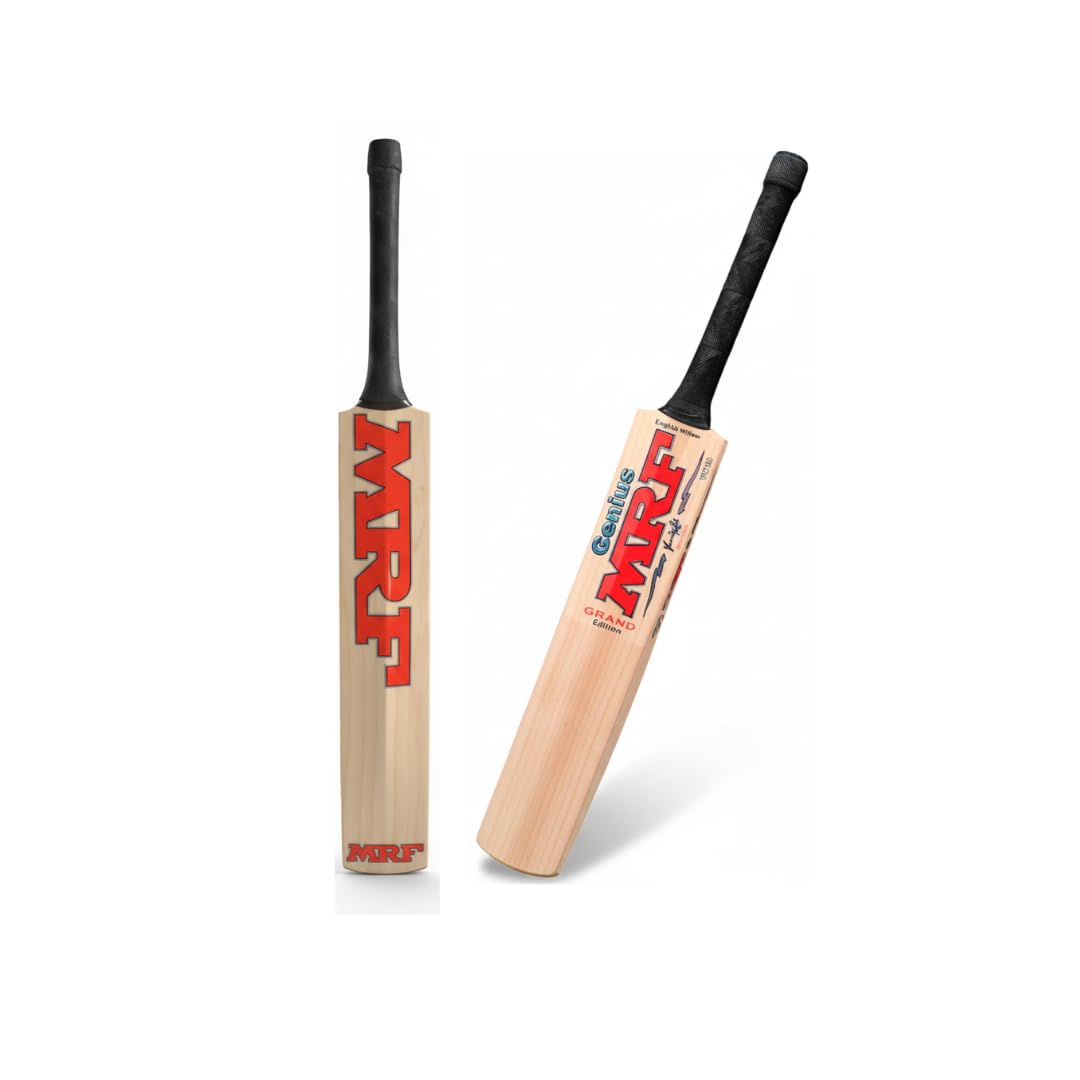 Premium Grade 1 Poplar Willow Tennis Ball Cricket Bat for Boys & Girls Age 7-10 Years | Lightweight 900-950 gm | Soft & Hard Tennis Ball Use | Size-5 | with Cover-image-23