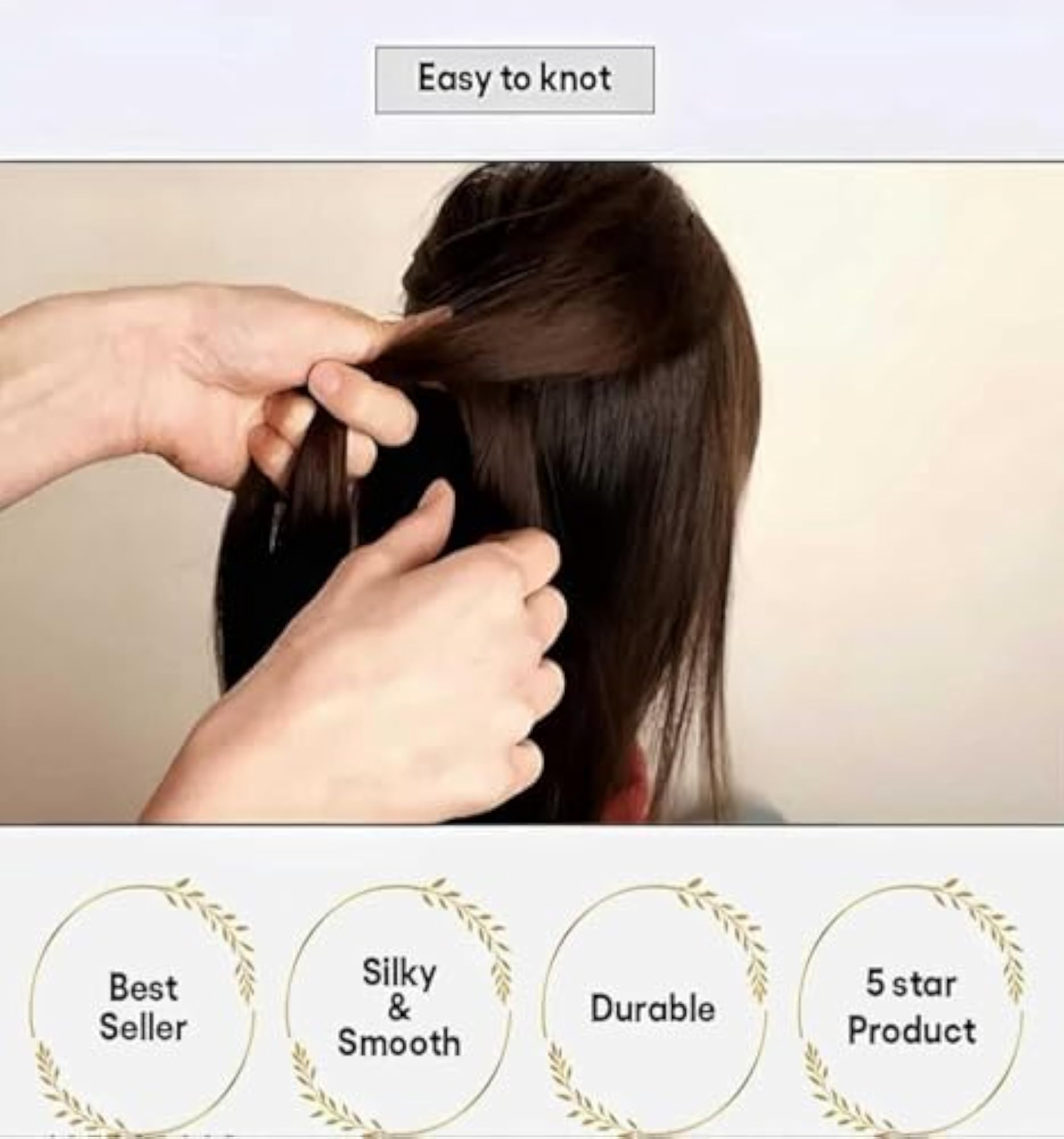 Brown Paranda Choti Hair Extension for Women