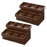 Étagère de supermarché polyvalente : utilisez l'étagère de mini-supermarché comme ornement d'étagère de supermarché miniature pour enrichir les configurations créatives, stimuler le jeu imaginatif et faciliter l'apprentissage des étagères de stockage de produits