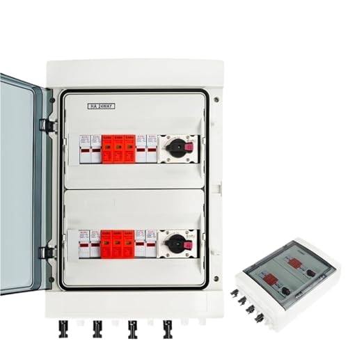 Coffret de combinaison solaire pour sécuriser l'électricité de votre maison autonome