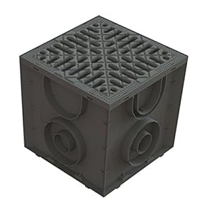 SP Hofablauf 25x25 Gussrost DN50/DN110