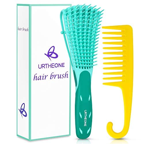 Detangling Hair Brush Set for Curly and Thick Hair