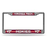 NCAA Virginia Tech Hokies Bling Chrome Plate Frame