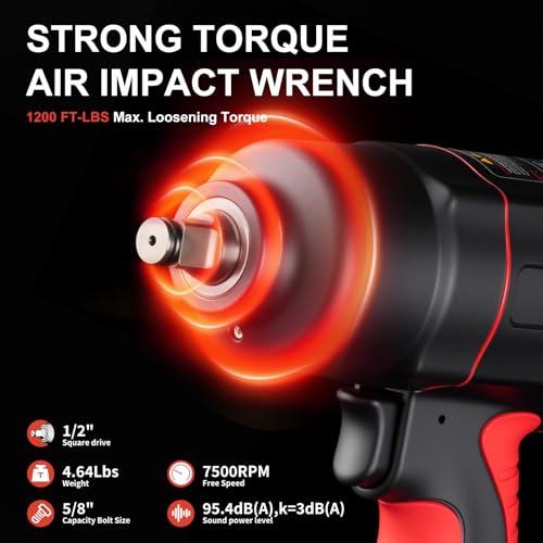 AEROPRO TOOLS 1/2-Inch Air Impact Wrench