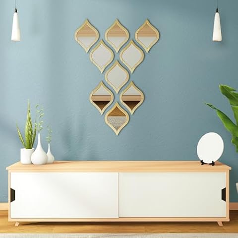 VITAGIR Set of 9 Wall Mirrors Cover