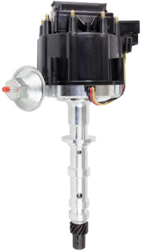 Top Street Performance JM6509BK HEI Distributor with Black Cap