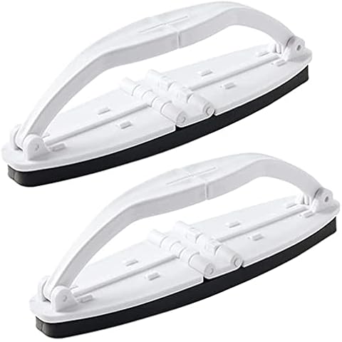 Foldable Cooktop Cleaner,Multifunctional Foldable Sponge Cleaning Brush with Handle, Hob Cooktop Cleaner Brush, Kitchen Scrub Brush for Pan Gas Rang Burner Cooker Pot Hearth, Cleaner Tool-2PCS Cover