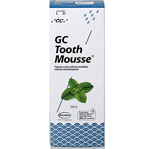 Image of Gc Tooth Mousse For Cavity Protection Oral Care Moisturizer With Flavour, G.C. (Mint), 40 g
