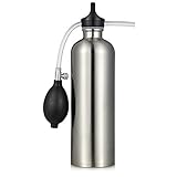Botella de 0.5 litros de acero aluminio