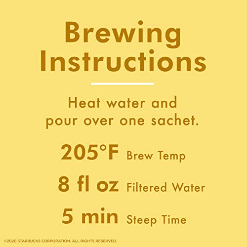 Teavana Lemon Ginger Bliss, Herbal Tea With Citrus & Strawberry, Caffeine Free (1 Pack, 12 Sachets Total) #TOP4