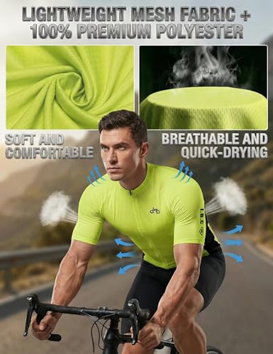 INBIKE Reflective Bib Cycling Set