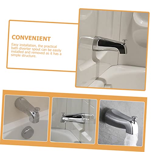 Bec de robinet de salle de bain inverseur pour mitigeur douche - 5