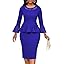 Royal Blue/Lace