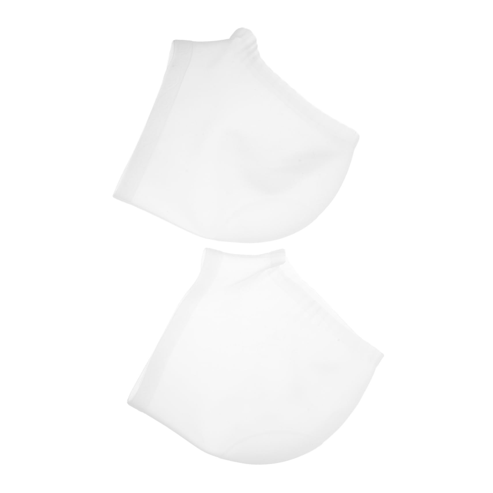 LIFKOME 1Pair Silicone Gel Heel Socks Slip Foot Care Protector for Moisturizing Preventing Blisters Comfortable Hand Washable Durable Design for Daily