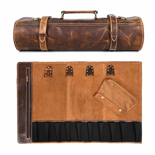 Aaron Leather Goods Caramel Roll