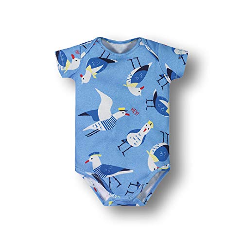 Top para bebês Recém-Nascido, Marisol Play, Bebê-Meninos, Branco/Azul, RN