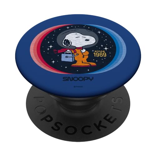 Peanuts Snoopy in Space 1969 PopSockets Adhesive PopGrip