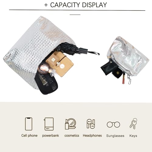 Bolso Tote tejido para mujer con bolso pequeño y asa trenzada miniatura 5