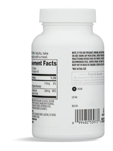 Image of 365 by Whole Foods Market Magnesium 200MG, 90 CT