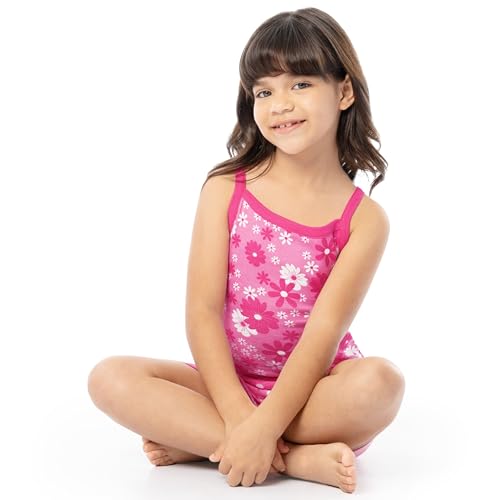 Fruit of the Loom Girls' Energize Snug Fit 4-Piece Pajama Sleep Set3