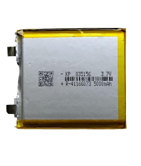 3.7V 5000mAh Lithium Polymer Battery, KP 835156 Model, Rechargeable LiPo Cell-image-47
