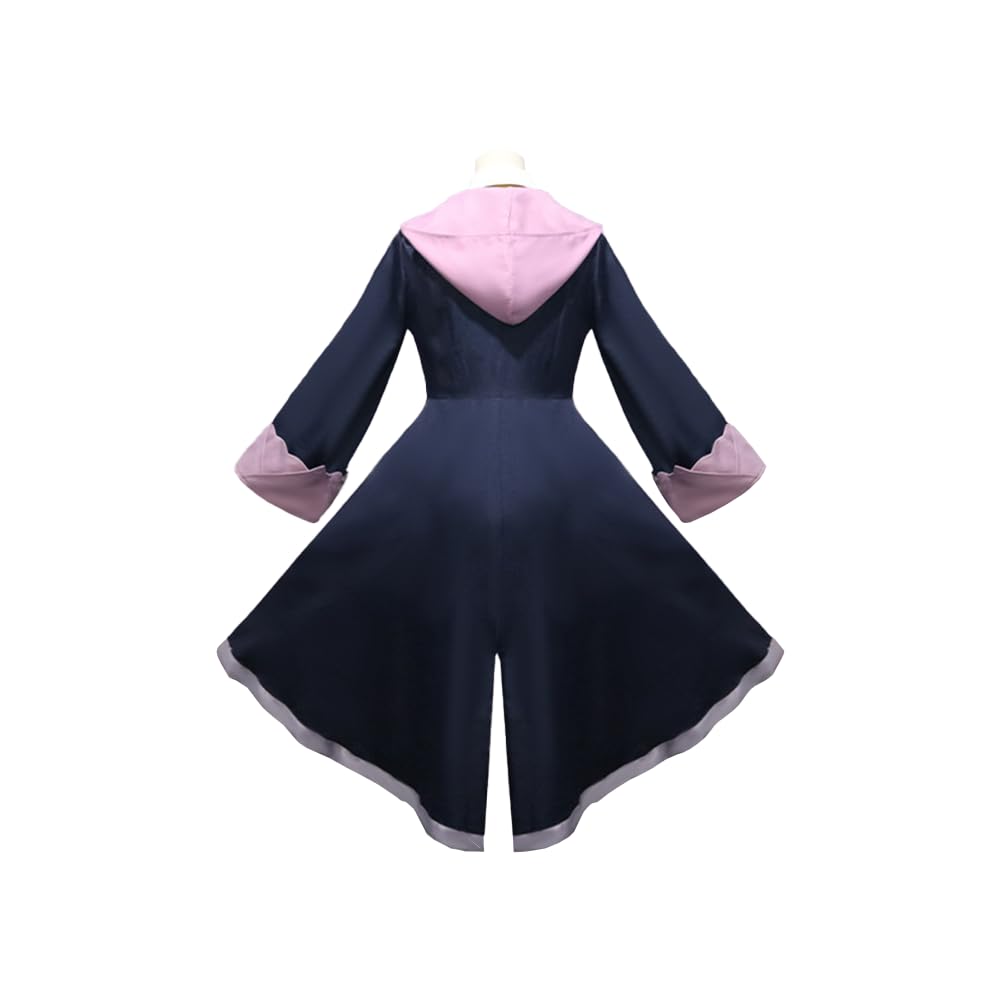 Elaina kostium cosplay, anime, Elaina, magia, cosplay, mundury, sukienka, pełny zestaw, z kapeluszem, na Halloween, karnawał, imprezę, do odgrywania ról, przebranie dla kobiet