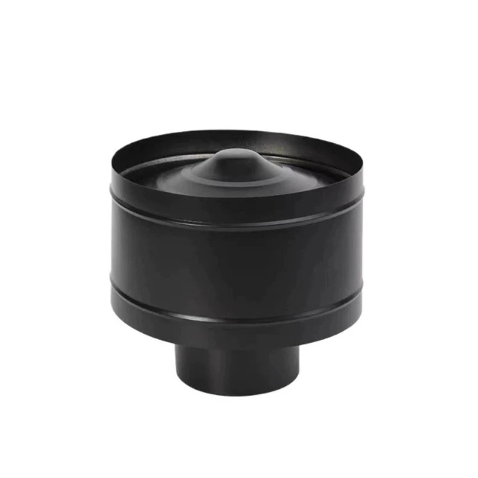 Couverture toit pluie pour tuyau fumée 150mm évitant les refoulements du poêle à bois