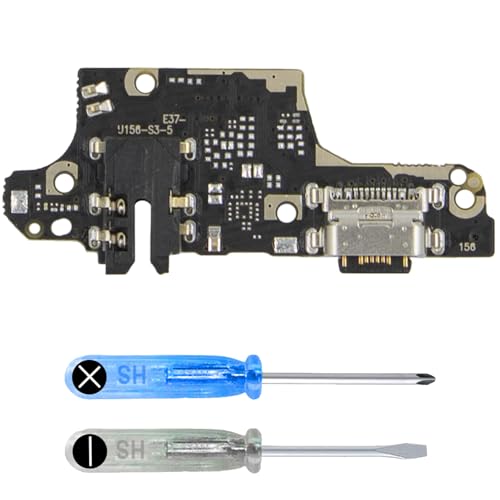 MMOBIEL Dock Connector Compatible with Xiaomi Poco X3 NFC 2020 - Charging Port - Headphone Port/Microphone Replacement - Type C - Incl. Screwdrivers