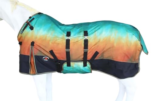 Image of Challenger 1200D Turnout Lightweight Rain Horse Winter Blanket Sheet 3B107