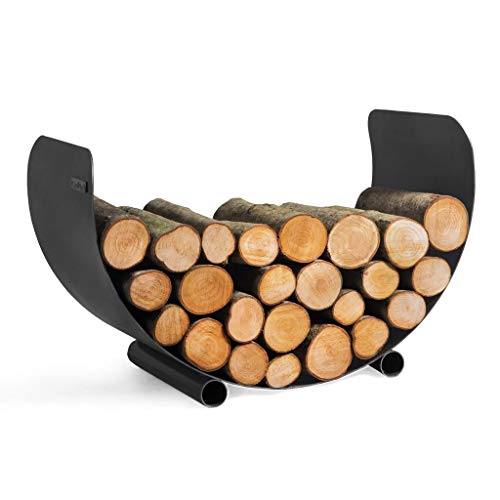 Cookking Holzkorb Metall TURYN 70 cm, Brennholzregal, Kaminholzregal Cover