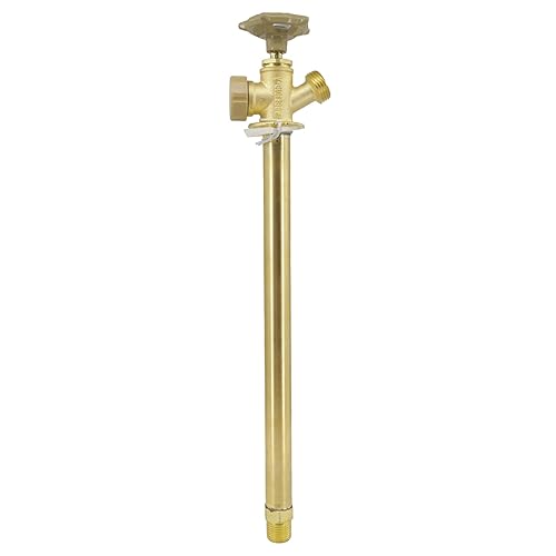 12 Inch Anti-Siphon Frost Free Sillcock Valve Multiturn 1/2 Inch