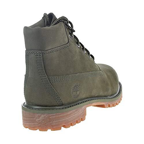 Timberland Premium 6 Inch Watherproof Boot Little Kids' Shoes Dark Green tb0a1vjr (1.5 M US)3
