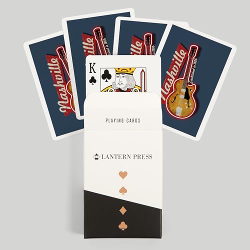Baraja de Póker Vintage Guitarra Tennessee 52 Cartas miniatura 6