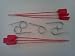 5 - Fire Extinguisher Pull Pins and 6 - Tamper Seals (RED)
