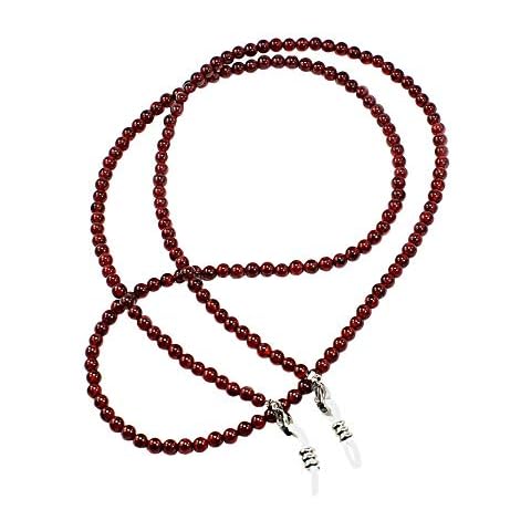 Collar de Piedras Preciosas para Anteojos Rainbow Safety RC (Granate) Cover