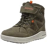 Flexible Laufsohle Dockers by Gerli Unisex 45RO702 Hohe Sneaker, Grün (Khaki 850), 39 EU