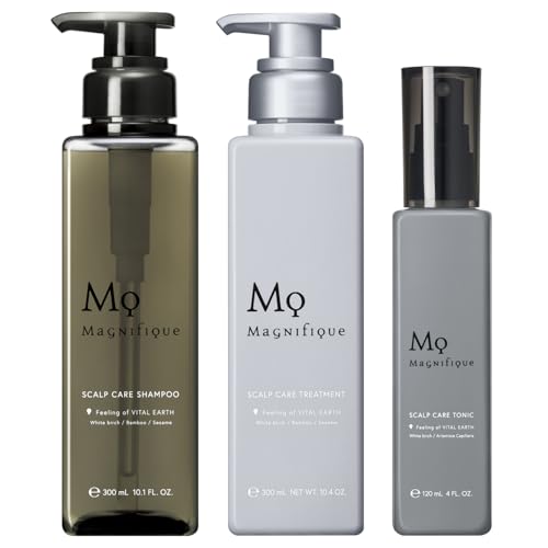 スカルプケアセット（シャンプー、トリートメント、トニック）