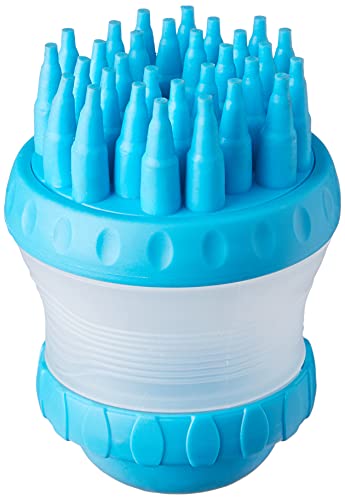 Western Pet PREM-052 Escova Massageadora para Banho, Azul