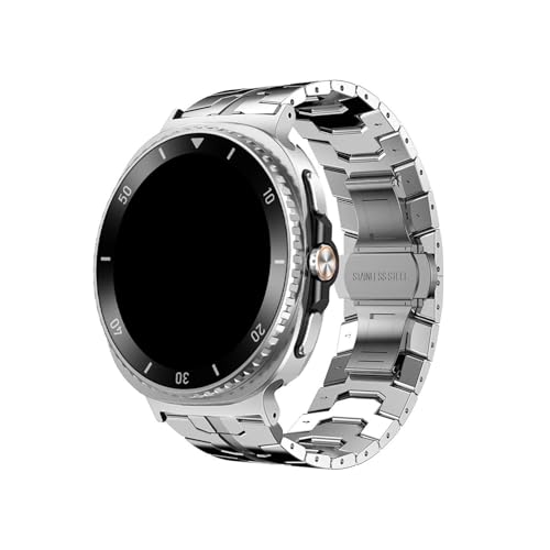 Bracelet acier Galaxy Watch 8 anti-irritation et incassable - 3