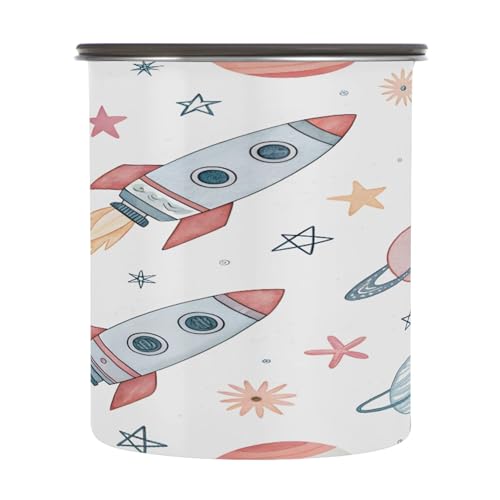 Envase hermético para café acero inoxidable 17 oz miniatura 2