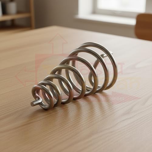 Image of Stainless Steel Spring (Set-9) || Anticlock Wise Spring || Vastu Spring Remedy || Vastu Remedy || Direction- Easte ||