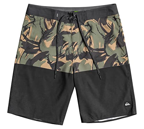 Swim trunk Quiksilver confortable idéal pour vos journées de plage en noir 33