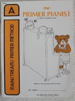 Paperback Primer Pianist Book a for Elementary Piano (Mainstreams Primer Method) Book